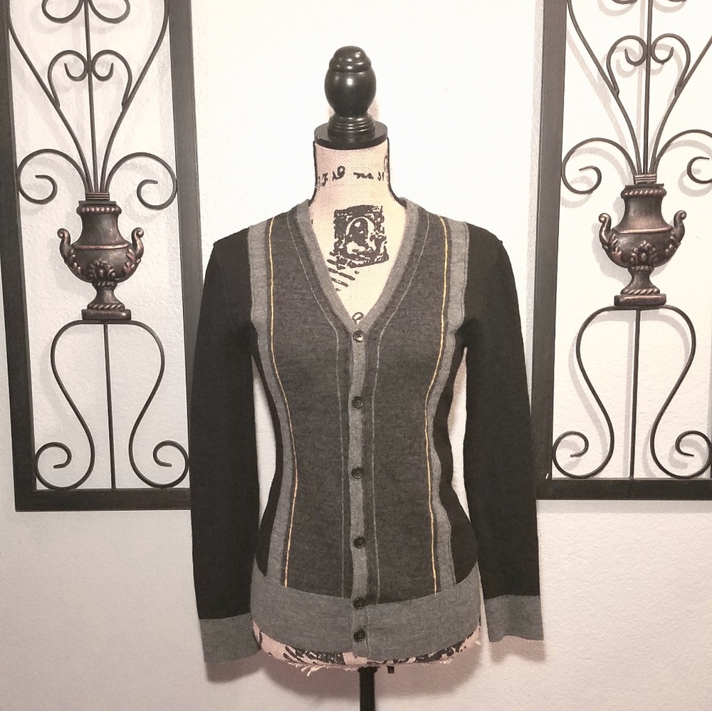 J.Ferrar Merino Wool Cardigan